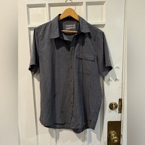 Avalanche Men's Charcoal Button Down Shirt